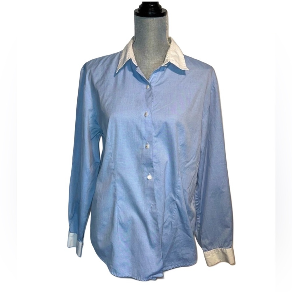 Vintage Talbots Button down top size 12